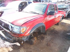 2003 TOYOTA TACOMA XTRA CAB PRERUNNER SR5 RED 3.4 AT 2WD Z21350